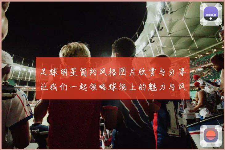 足球明星简约风格图片欣赏与分享让我们一起领略球场上的魅力与风采